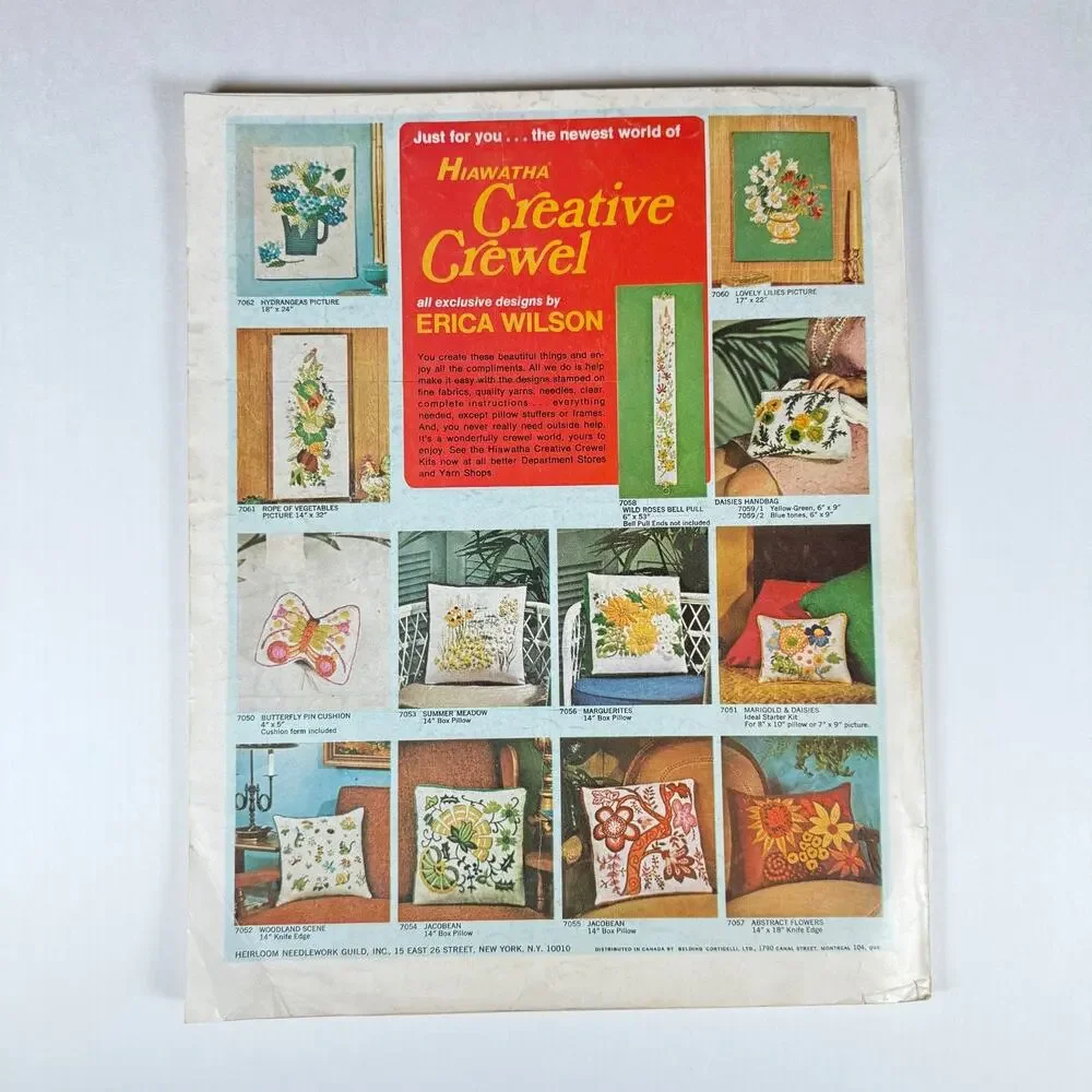 Vintage McCall's Needlework & Crafts Magazine Spring Summer 1970 Knitting Sewing